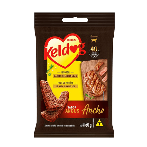 Bifinho Keldog para Cães Sabor Ancho Angus 60gr Bifinho Keldog para Cães Sabor Ancho Angus 60gr