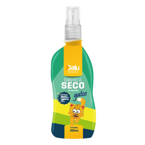 Banho a Seco Dalu para Gatos em 300ml Banho a Seco Dalu para Gatos em 300ml
