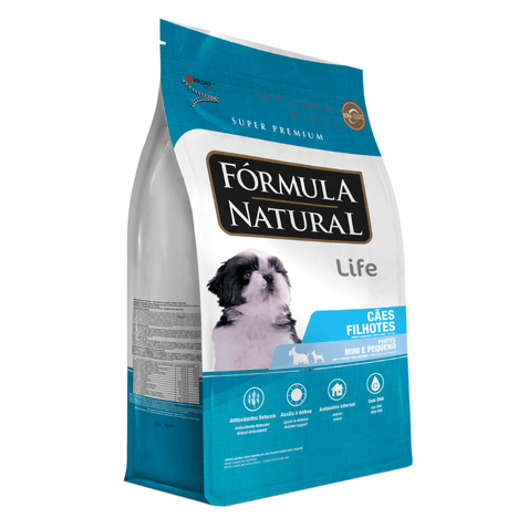 Ração Fórmula Natural para Cães Filhotes de Raças Pequenas e Mini 2,5kg