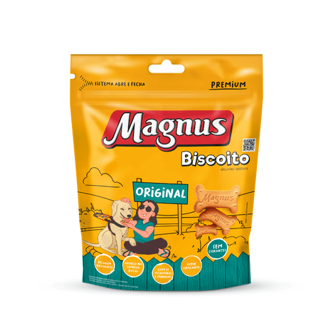 Biscoito Magnus Original para Cães Adultos 400g Biscoito Magnus Original para Cães Adultos 400g