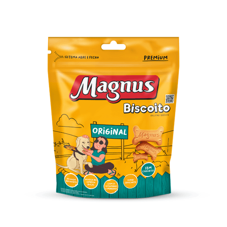 Biscoito Magnus Original para Cães Adultos 400gr