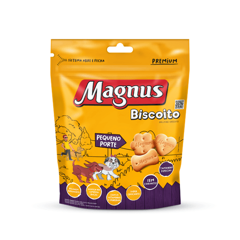 Biscoito Magnus para Cães Adultos de Pequeno Porte 1kg Biscoito Magnus para Cães Adultos de Pequeno Porte 1kg