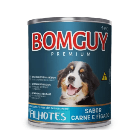 Patê em Lata Bomguy Premium para Cães Filhotes Sabor Carne e Fígado 280g Patê em Lata Bomguy Premium para Cães Filhotes Sabor Carne e Fígado 280g