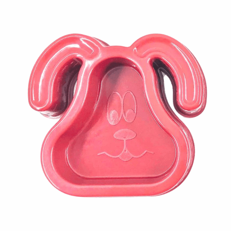 Comedouro Funny Dog Vermelho 150ml