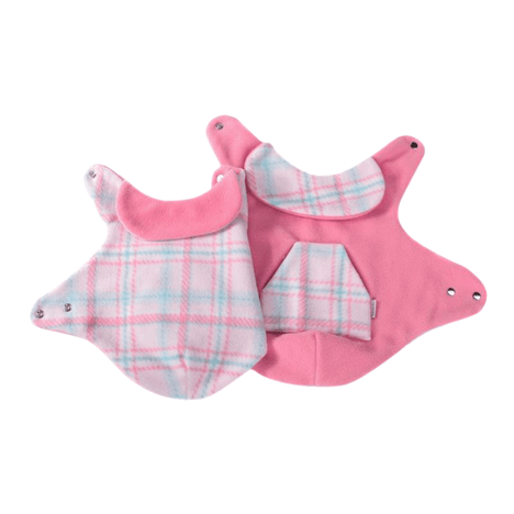 Roupinha Capa Dupla Face para Cães Rosa N°03 Pickorruchos Roupinha Capa Dupla Face para Cães Rosa N°03 Pickorruchos
