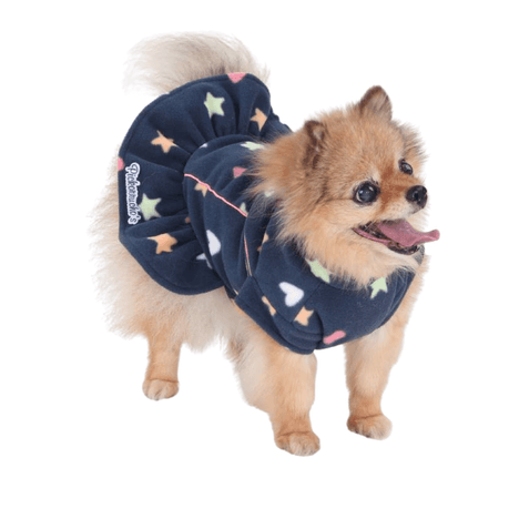 Roupinha Vestido Soft para Cães Marinho N°04 Pickorruchos