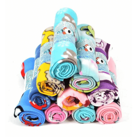 Cobertor Soft Cores Sortidas - 1 Unidade Emporium Distipet