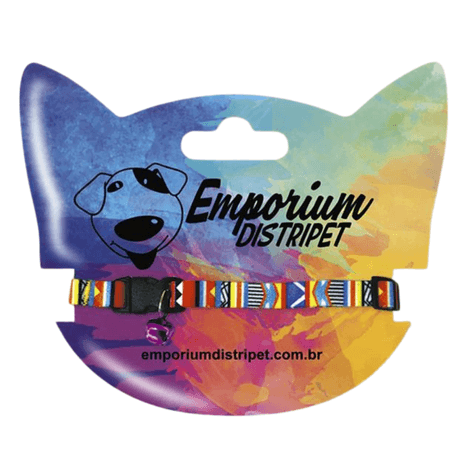 Coleira para Gato Cores Sortidas - Emporium Distipet Coleira para Gato Cores Sortidas - Emporium Distipet
