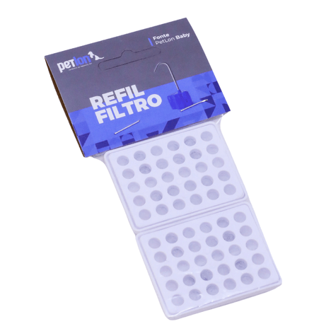 Refil Filtro para Fonte PetLon Baby com 2 unidades Refil Filtro para Fonte PetLon Baby com 2 unidades