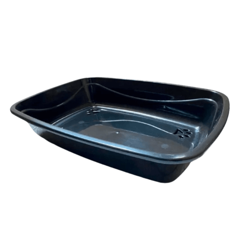 Bandeja Higiênica Pet Injet Luxo Patas Preta Bandeja Higiênica Pet Injet Luxo Patas Preta