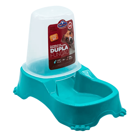 Comedouro ou Bebedouro Pet Injet Automático Dupla Função Tifany