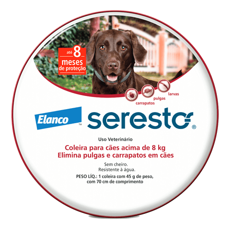 Coleira Antiparasitária Seresto G Coleira Antiparasitária Seresto G