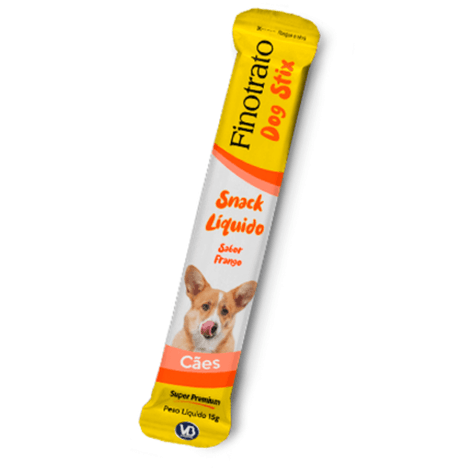 Petisco Úmido Finotrato Dog Stix Frango para Cães 15g - 1Un. Petisco Úmido Finotrato Dog Stix Frango para Cães 15g - 1Un.