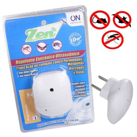 Repelente Eletrônico Zen - Branco