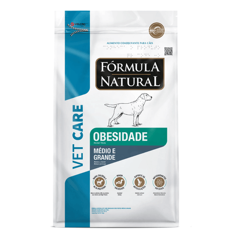 Ração Fórmula Natural Vet Care Obesidade para Cães de Porte Médio e Grande 10,1kg