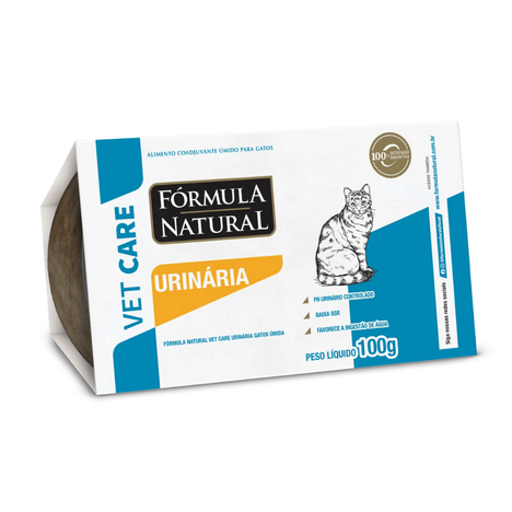Ração Úmida Fórmula Natural Vet Care Urinária para Gatos 100g Ração Úmida Fórmula Natural Vet Care Urinária para Gatos 100g
