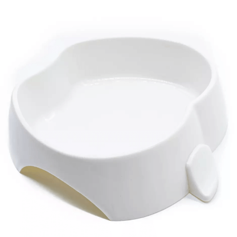 Comedouro Frutal Maçã para Cães e Gatos Branco 1000ml Pet Injet Comedouro Frutal Maçã para Cães e Gatos Branco 1000ml Pet Injet