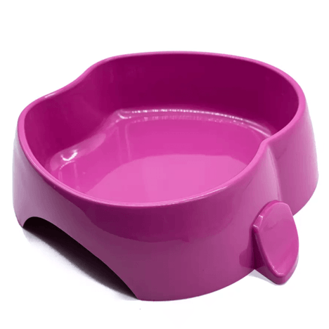 Comedouro Frutal Maçã para Cães e Gatos Rosa 1000ml Pet Injet Comedouro Frutal Maçã para Cães e Gatos Rosa 1000ml Pet Injet