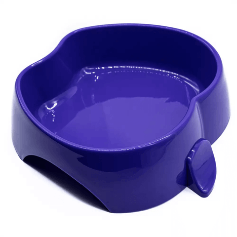 Comedouro Frutal Maçã para Cães e Gatos Lilás 1000ml Pet Injet Comedouro Frutal Maçã para Cães e Gatos Lilás 1000ml Pet Injet