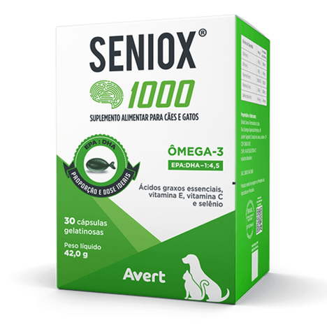 Seniox 1000mg Avert 30 Cápsulas