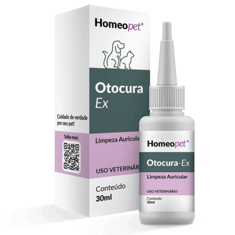 Sistema de Terapia Homeopet Otocura Ex 30ml