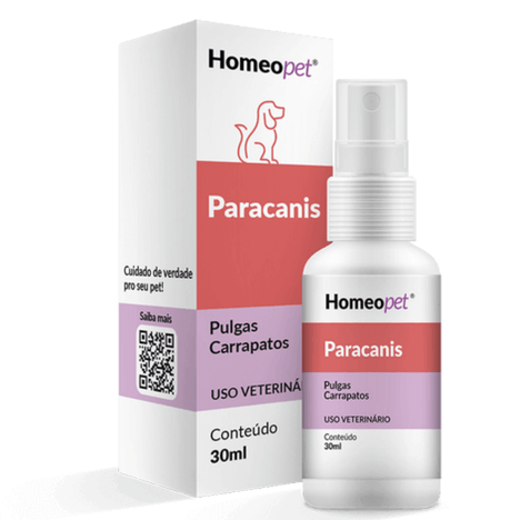Sistema de Terapia Homeopet Paracanis 30ml