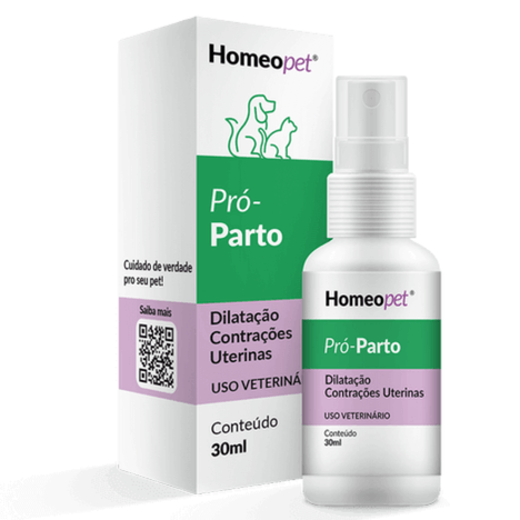 Sistema de Terapia Homeopet Pró-parto 30ml