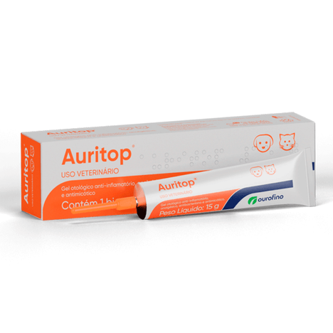 Auritop Gel Otológico Ourofino 15g