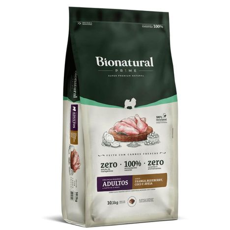 Ração Bionatural Prime Cães de Raças Pequenas Adultos Frango 10,1 kg Ração Bionatural Prime Cães de Raças Pequenas Adultos Frango 10,1 kg