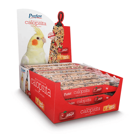 Bastão Prefere com Maçã para Calopsita 1 Unidade com 45g Bastão Prefere com Maçã para Calopsita 1 Unidade com 45g