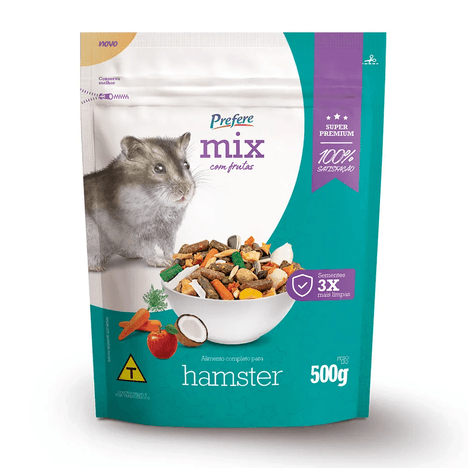 Alimento Prefere para Hamster 500g Alimento Prefere para Hamster 500g