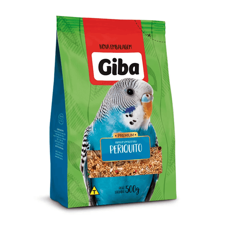 Alimento Giba Mix para Periquito 500g Alimento Giba Mix para Periquito 500g