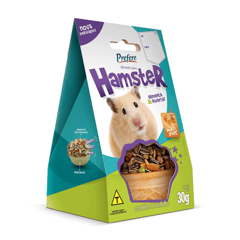Alimento Prefere Tortinha para Hamster 30g Alimento Prefere Tortinha para Hamster 30g