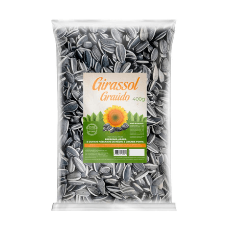 Alimento Zootekna Girassol Graúdo 400g Alimento Zootekna Girassol Graúdo 400g