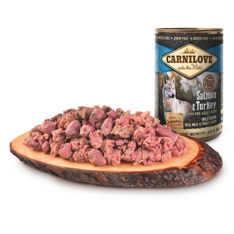 Carnilove Can Dog Wild Meat Salmão com Peru 400g