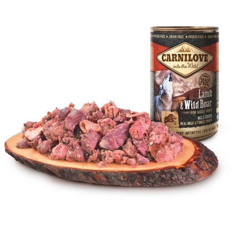 Carnilove Can Dog Wild Meat Cordeiro com Javali 400 g