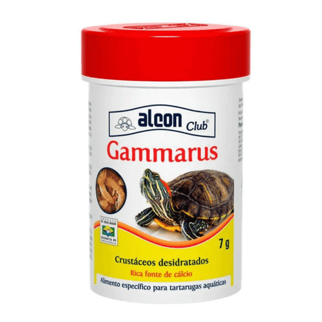 Alimento Alcon Club Gammarus para Tartarugas 7gr