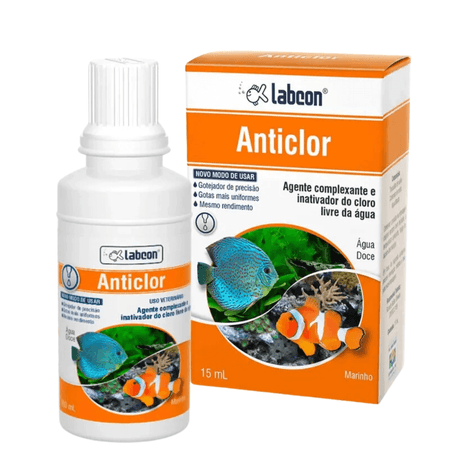 Inativador do Cloro Labcon Anticlor 15ml Inativador do Cloro Labcon Anticlor 15ml