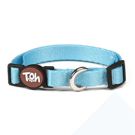 Coleira Toh Azul para Gato Coleira Toh Azul para Gato