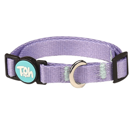 Coleira Toh Lilás para Gato Coleira Toh Lilás para Gato