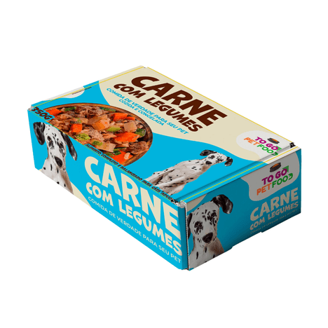Comida Natural Congelada Carne com Legumes 350gr