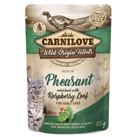 Carnilove Cat Patê Faisão com Folhas de Framboesa 85g