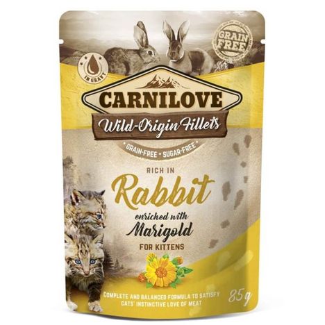 Carnilove Cat Patê Coelho e Calêndula 85g Carnilove Cat Patê Coelho e Calêndula 85g