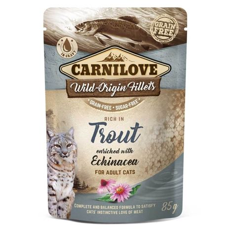 Carnilove Cat Patê Trura e Echinacea 85g Carnilove Cat Patê Trura e Echinacea 85g
