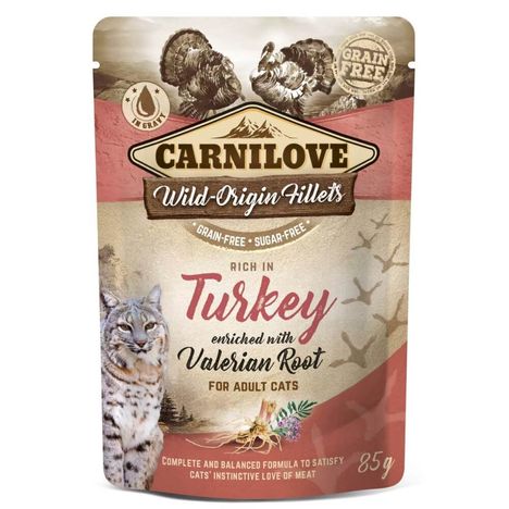 Carnilove Cat Patê Peru e Valeriana 85g Carnilove Cat Patê Peru e Valeriana 85g