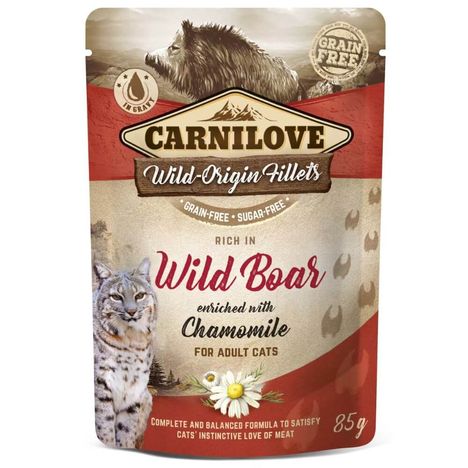Carnilove Cat Patê Javali e Camomila 85g Carnilove Cat Patê Javali e Camomila 85g