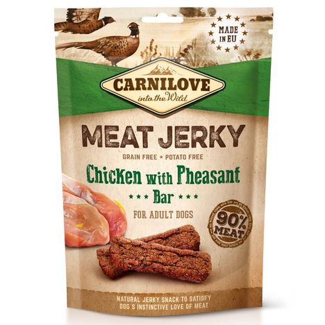 Carnilove Jerky Frango e Faisão 100g