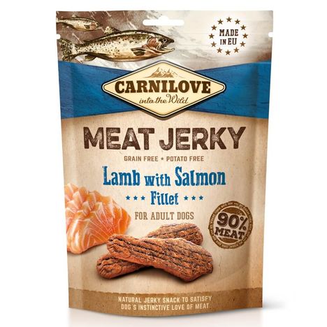 Carnilove Jerky Cordeiro e Salmão 100g