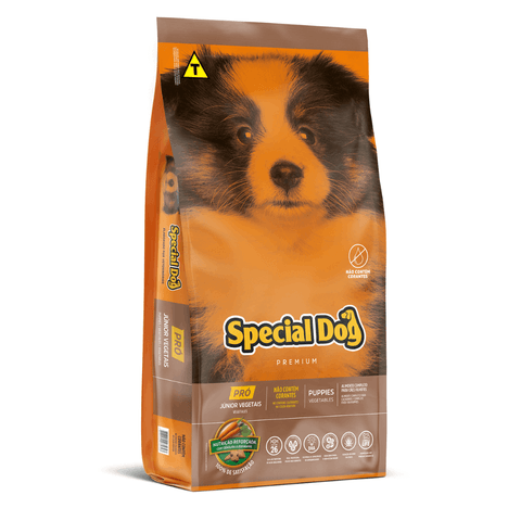 Ração Special Dog Vegetais Pró para Cães Filhote 1Kg