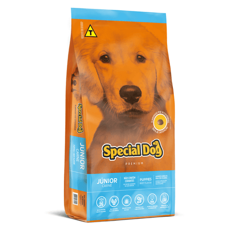 Ração Special Dog Junior para Cães Filhote 15Kg - petbox